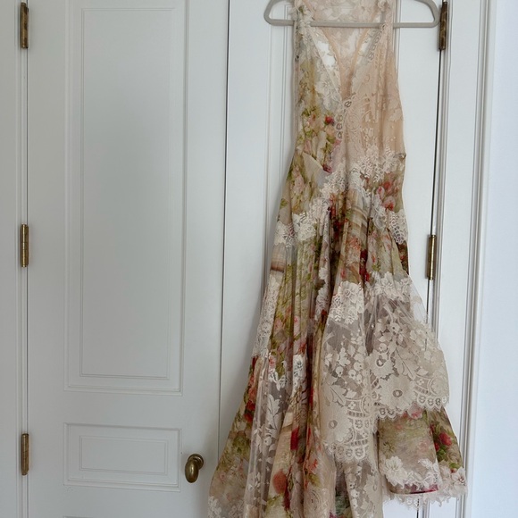 NWT Zimmermann Luminosity spliced lace dress.  Fall 2023 (Zimmermann size 2) - Picture 9 of 9